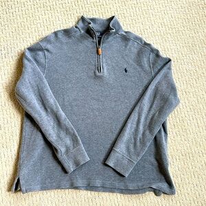 Men’s Polo Quarter Zip - size L